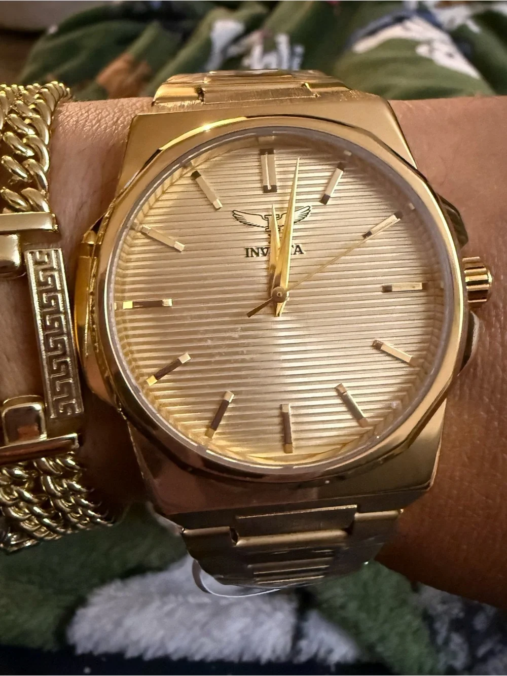 Invicta Specialty Refined Core Men’s 44mm Gold Watch NWT